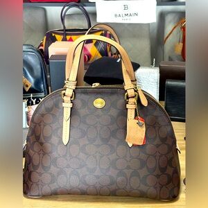 Coach Signature Dome Bag